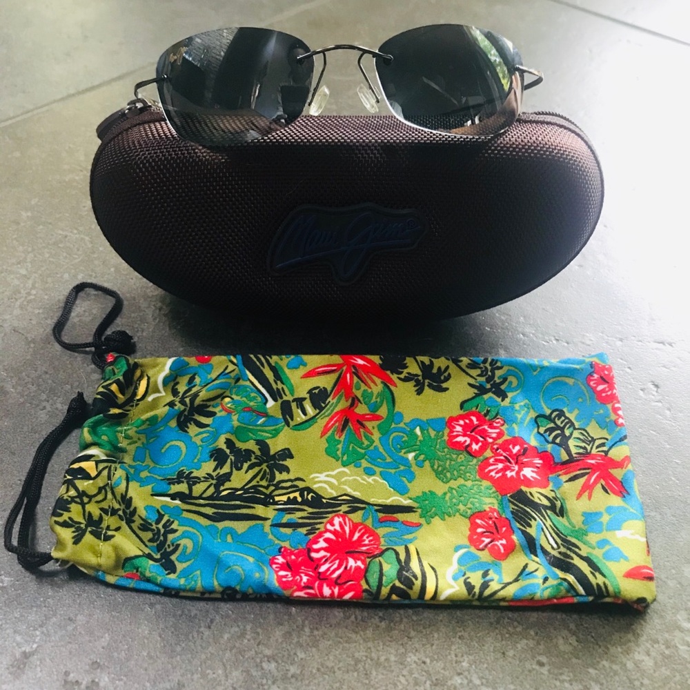 MAUI JIM MJ 503-02 WAILEA TITANIUM POLARIZED